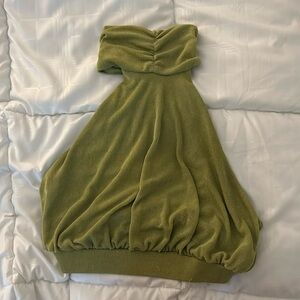 Nasty gal green halter